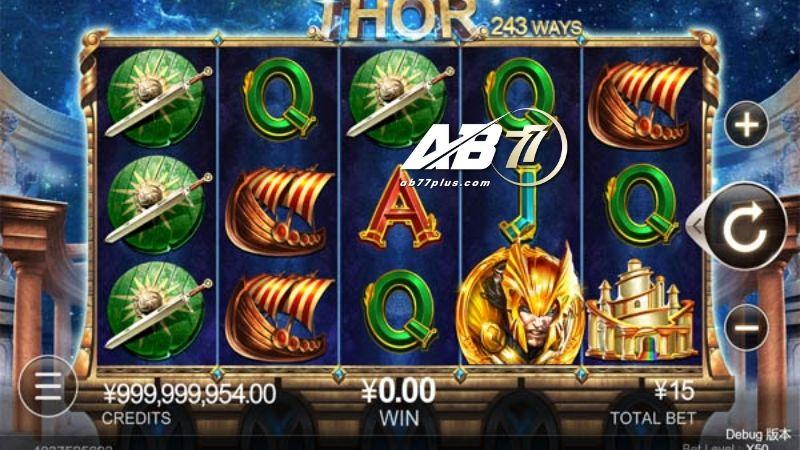 Thor của CQ9 Gaming lấy cảm hứng từ thần thoại Bắc Âu